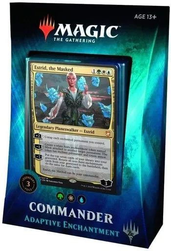Adaptive Enchantment — reference deck-box image; printed cards only, packaging and extras not included [merchant-precon-ca6af1804995]