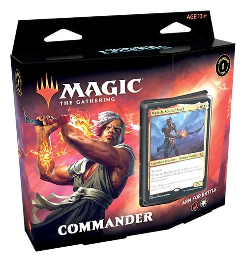 Arm for Battle — reference deck-box image; printed cards only, packaging and extras not included [merchant-precon-4939368bf933]