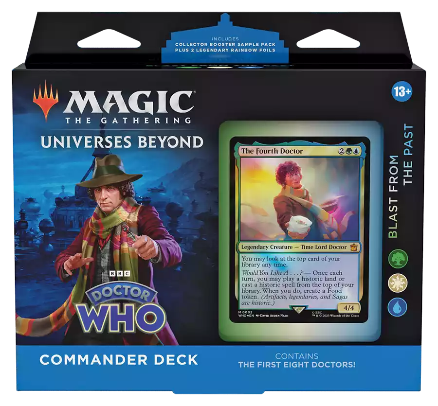Blast from the Past — reference deck-box image; printed cards only, packaging and extras not included [merchant-precon-e3c7b070f355]