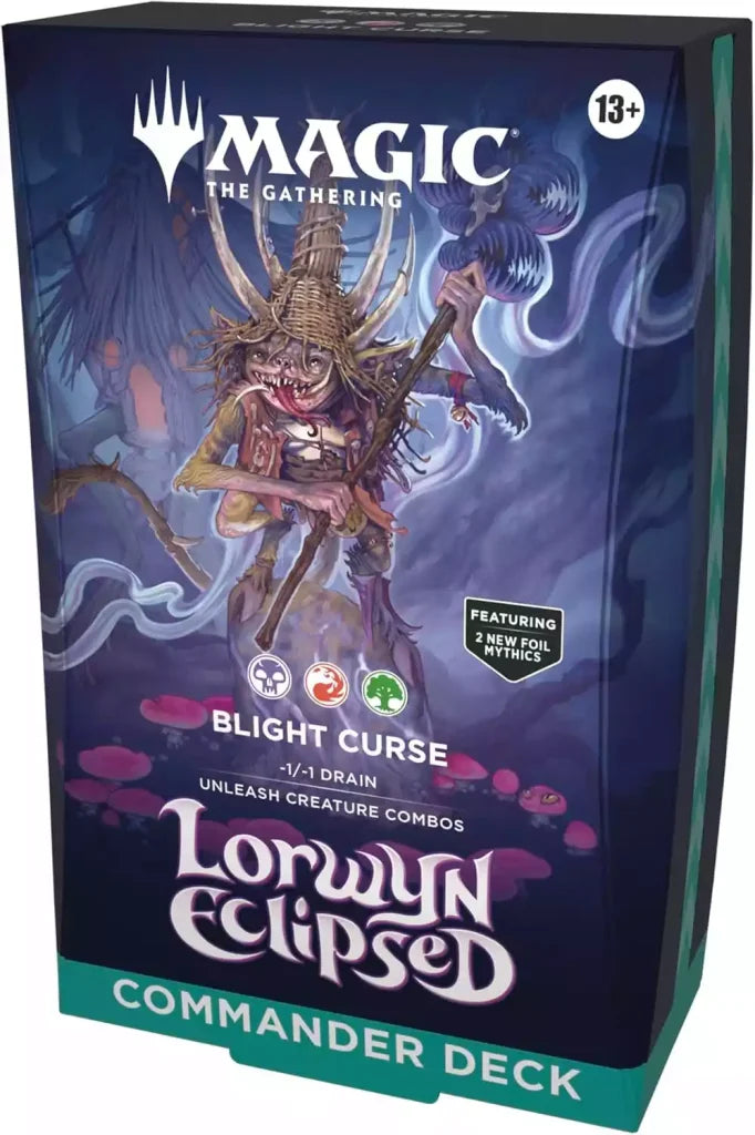 Blight Curse — reference deck-box image; printed cards only, packaging and extras not included [merchant-precon-c6c8be98c8e8]