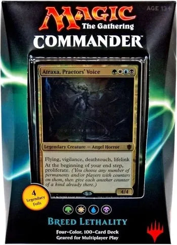 Breed Lethality — reference deck-box image; printed cards only, packaging and extras not included [merchant-precon-9e2e47cd5bab]