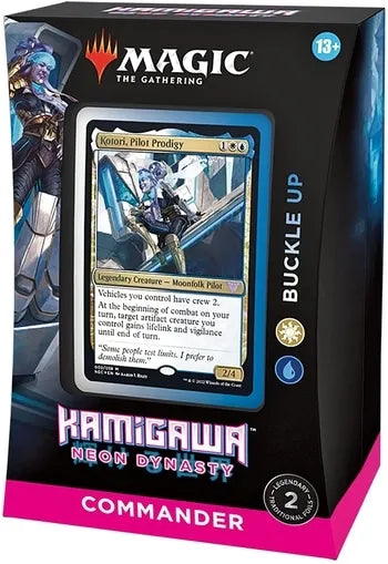 Buckle Up — reference deck-box image; printed cards only, packaging and extras not included [merchant-precon-b1318ebe8e39]