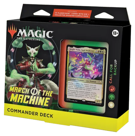 Call for Backup — reference deck-box image; printed cards only, packaging and extras not included [merchant-precon-aee10aada90f]