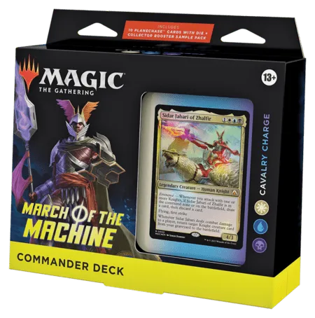 Cavalry Charge — reference deck-box image; printed cards only, packaging and extras not included [merchant-precon-e21e5a68e580]