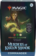 Deadly Disguise — reference deck-box image; printed cards only, packaging and extras not included [merchant-precon-2ab8958aada7]