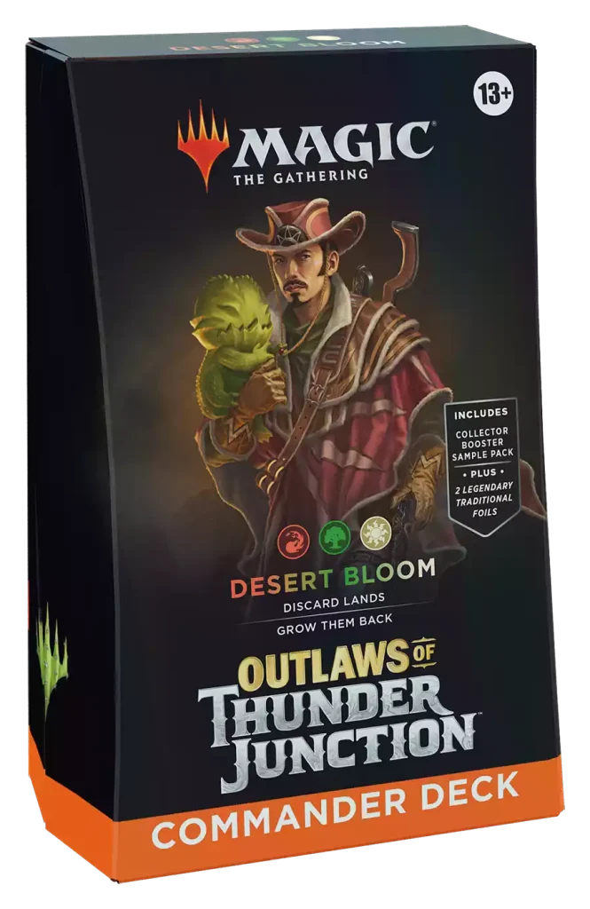 Desert Bloom — reference deck-box image; printed cards only, packaging and extras not included [merchant-precon-e884442e2d69]