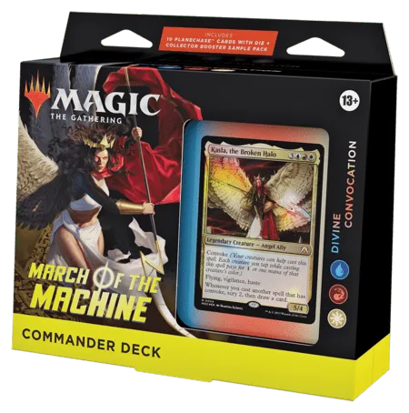 Divine Convocation — reference deck-box image; printed cards only, packaging and extras not included [merchant-precon-0eaf7a550b73]