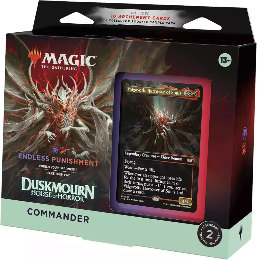 Endless Punishment — reference deck-box image; printed cards only, packaging and extras not included [merchant-precon-6d91d26aee04]