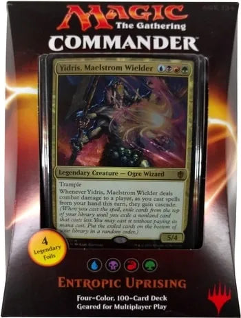 Entropic Uprising — reference deck-box image; printed cards only, packaging and extras not included [merchant-precon-d26ce68f52d0]