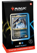 First Flight — reference deck-box image; printed cards only, packaging and extras not included [merchant-precon-99b9be95d197]
