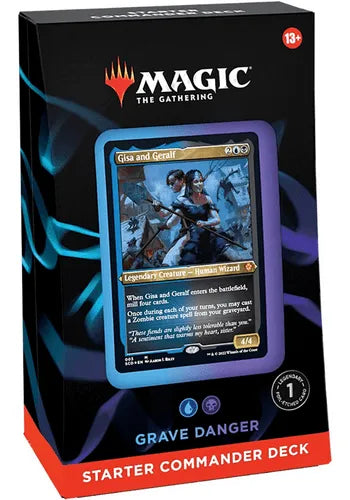 Grave Danger — reference deck-box image; printed cards only, packaging and extras not included [merchant-precon-71348c019a04]