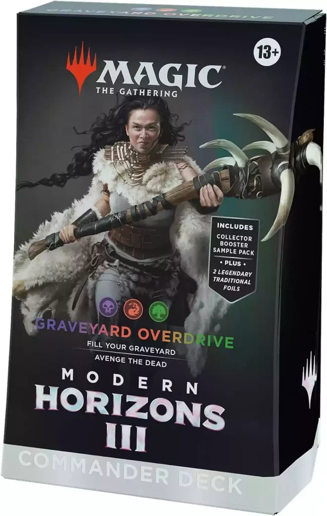 Graveyard Overdrive — reference deck-box image; printed cards only, packaging and extras not included [merchant-precon-d73dd8b3f56c]