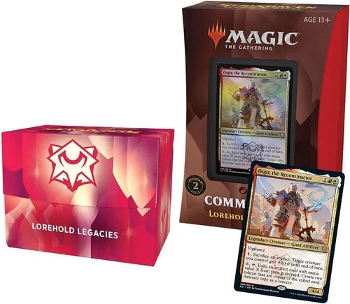 Lorehold Legacies — reference deck-box image; printed cards only, packaging and extras not included [merchant-precon-a7b69873bb9c]