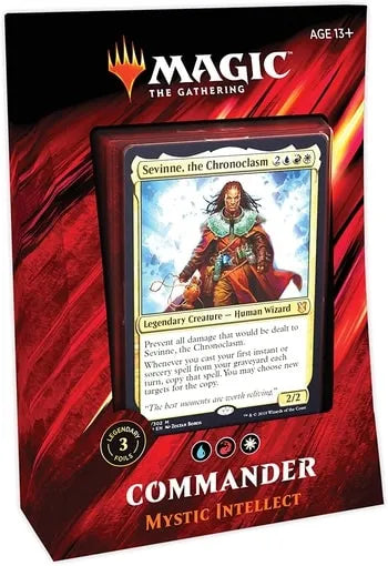 Mystic Intellect — reference deck-box image; printed cards only, packaging and extras not included [merchant-precon-46831aa81431]