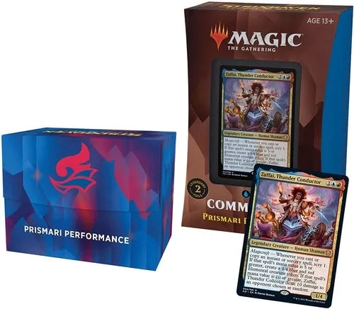 Prismari Performance — reference deck-box image; printed cards only, packaging and extras not included [merchant-precon-555237c4e74d]