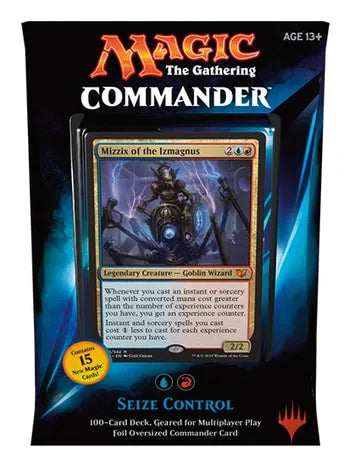 Seize Control — reference deck-box image; printed cards only, packaging and extras not included [merchant-precon-775ec5e9b434]