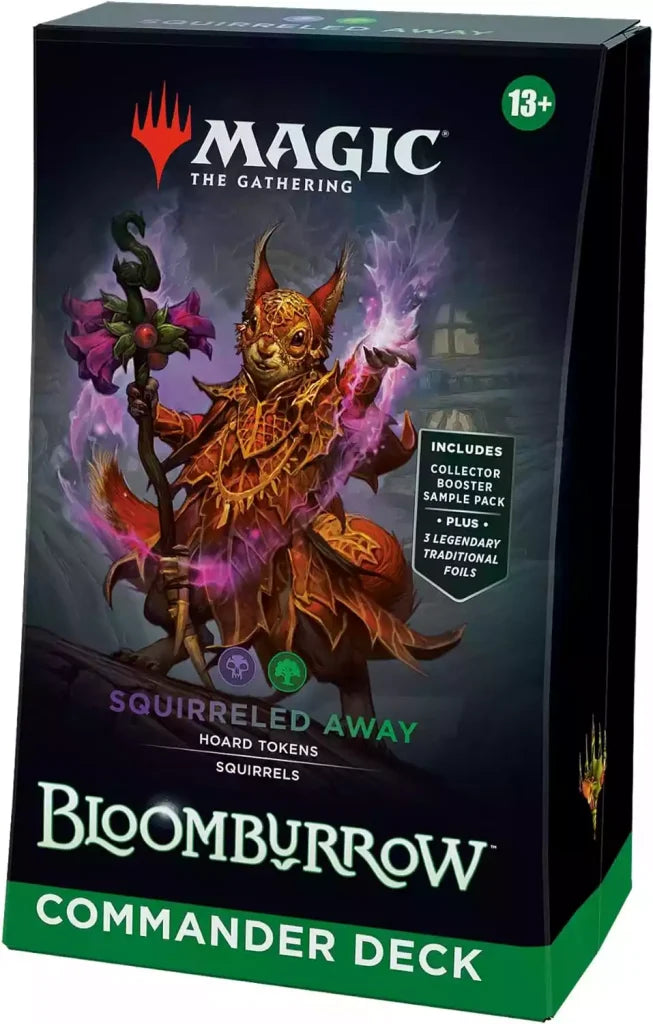 Squirreled Away — reference deck-box image; printed cards only, packaging and extras not included [merchant-precon-7816375d02fd]