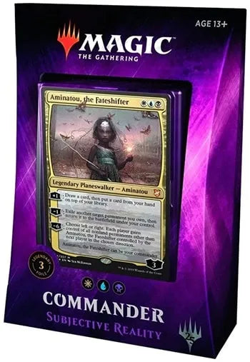 Subjective Reality — reference deck-box image; printed cards only, packaging and extras not included [merchant-precon-69b3258345f9]