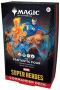 The Fantastic Four — reference deck-box image; printed cards only, packaging and extras not included [merchant-precon-4d7abae059ba]
