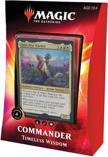 Timeless Wisdom — reference deck-box image; printed cards only, packaging and extras not included [merchant-precon-e5b3fc20c7ce]