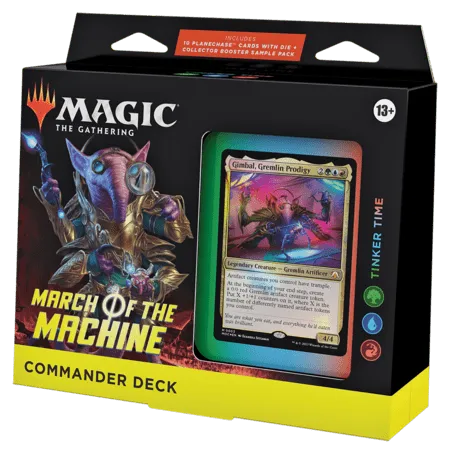 Tinker Time — reference deck-box image; printed cards only, packaging and extras not included [merchant-precon-19231ae574f0]