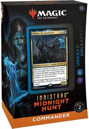Undead Unleashed — reference deck-box image; printed cards only, packaging and extras not included [merchant-precon-43afc7667cbe]
