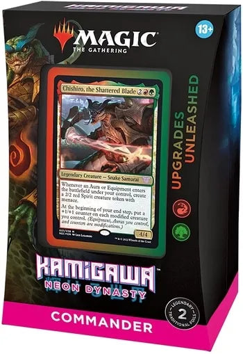 Upgrades Unleashed — reference deck-box image; printed cards only, packaging and extras not included [merchant-precon-2bb932ff2179]